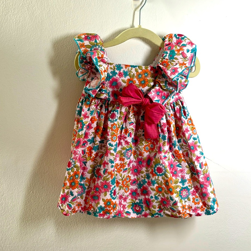 LaPeppa Moda Infantil Spanish Flower Dress